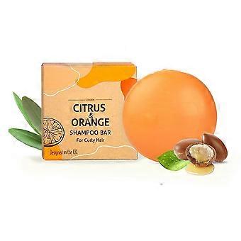 60g Argan Orange Shampoo Bar - Nourishing, Hydrating, Refreshing, Moisturizing, Volumizing Hair Treatment
