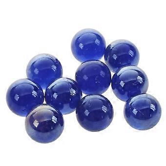 10 stk Klinkekuler 16mm glass klinkekuler Knicker glass baller dekorasjon leketøy Dark Blue