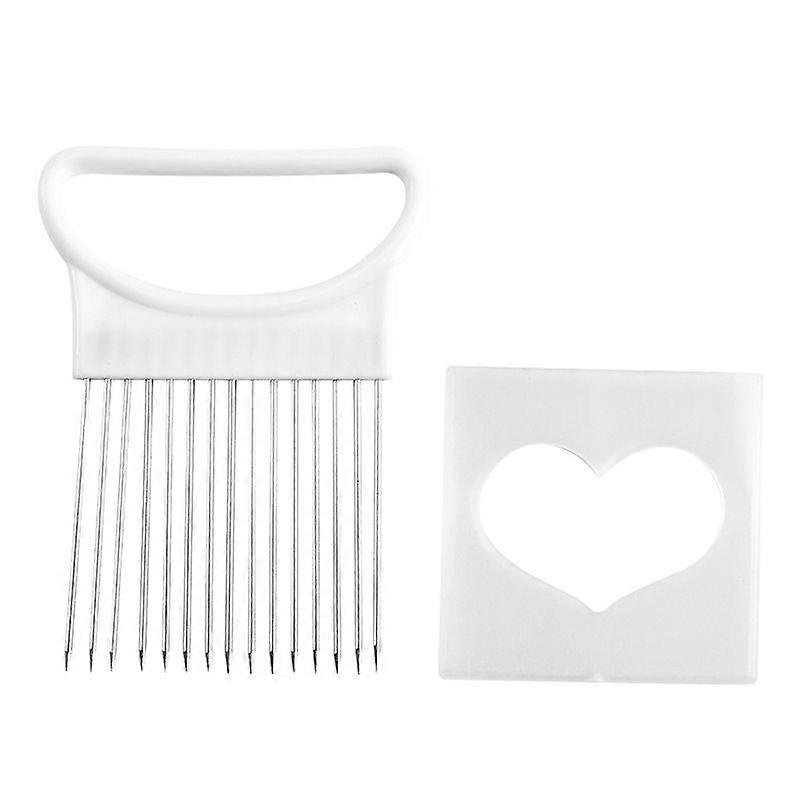 Onion holder with practical handle white