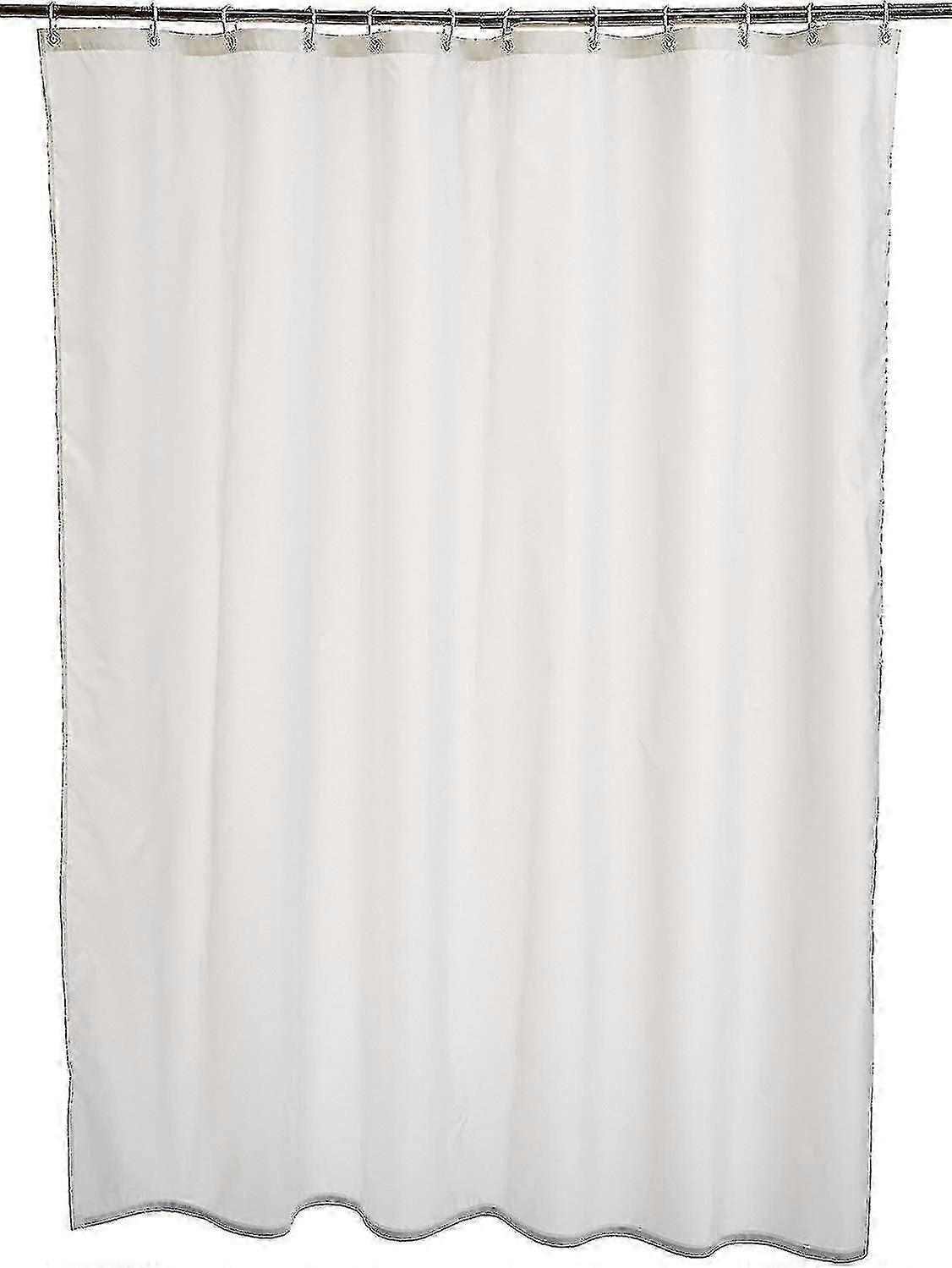 Polyester douchegordijn 180 x 180 cm wit
