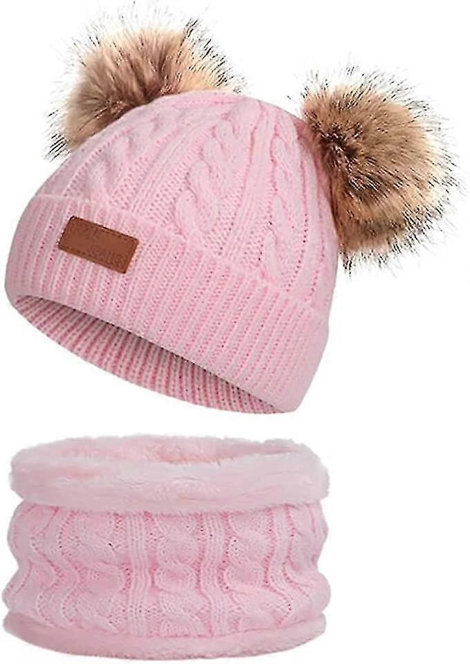 Winter Warm Hat And Scarf Set