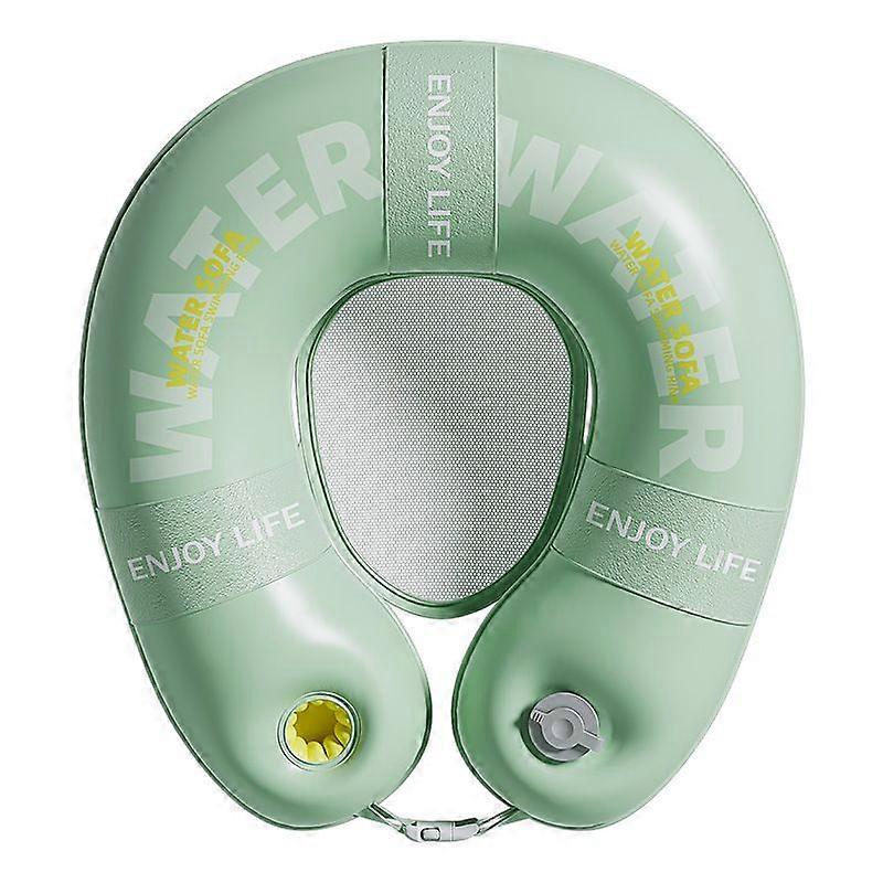 Inflatable Water Hammock Pool Float Chair with Cup Holder