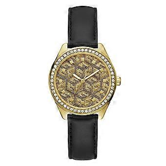 Guess Women's Watch Wristwatch G GLOSS GW0608L2 Leather