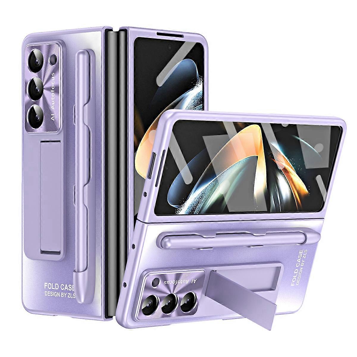 Protective case for Samsung Galaxy Z Fold5 5G with stand, pen holder and pen