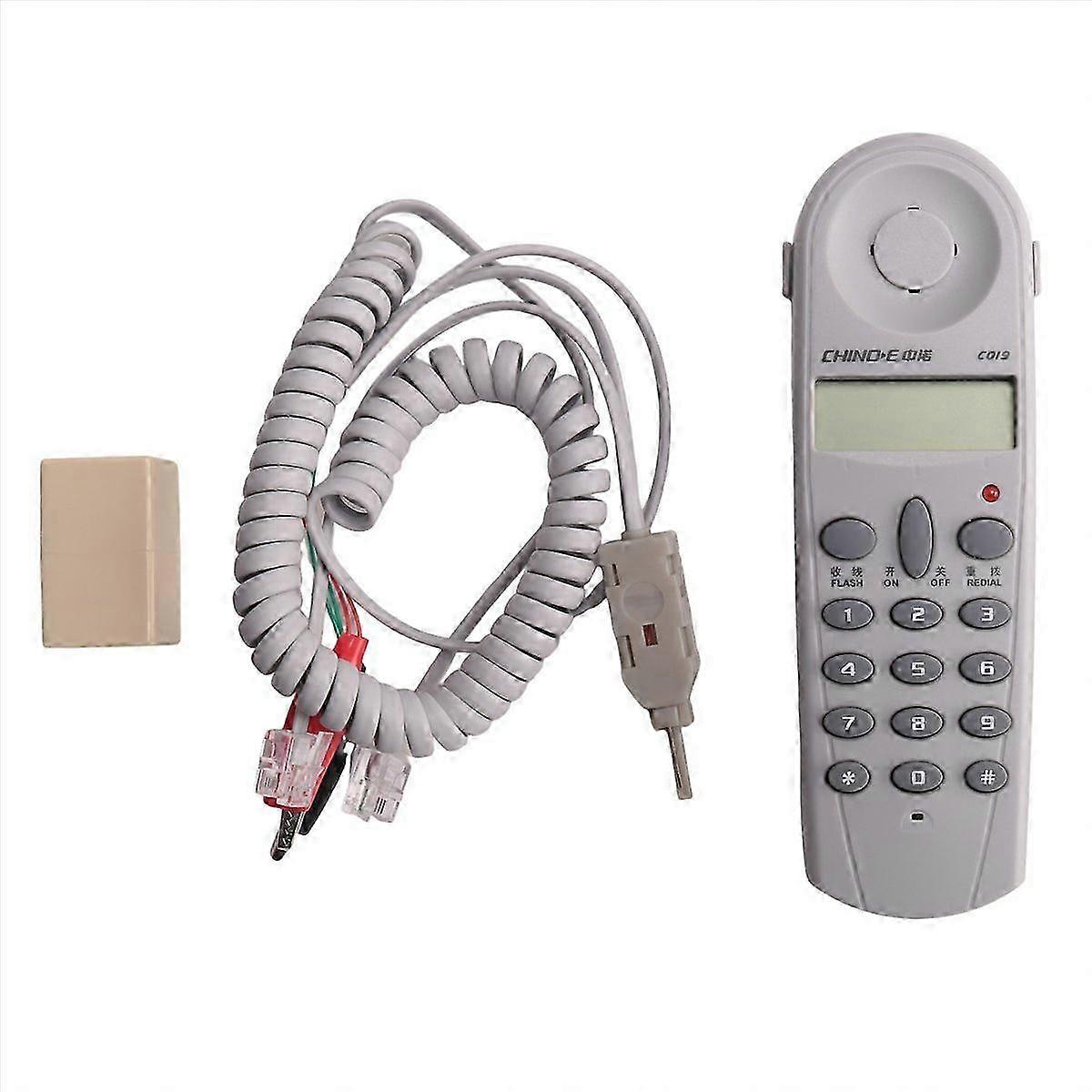 Phone Butt Test Tester Lineman Tool Cable Set Grey White