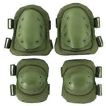 Taktisches Kniepolster Ellbogen Knieschützer Militär Knieschützer Outdoor Sport Arbeit Jagd Skating Sicherheitsausrüstung Kniescheibe