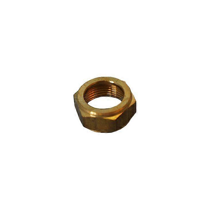 Bulk Pack 10 x Compression Brass Cap Nut 22MM 
