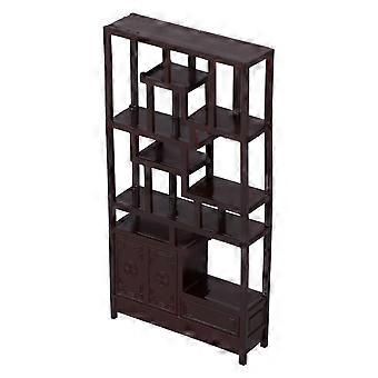 mini hus display hylla miniatyr display rack sand bord dockhus plast möbler 1:25