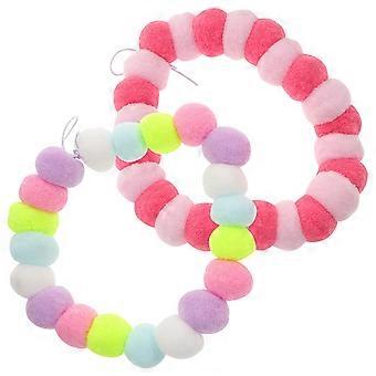 Pet Plush Ball Collar Necklace for Puppy 6Pcs Gift Set