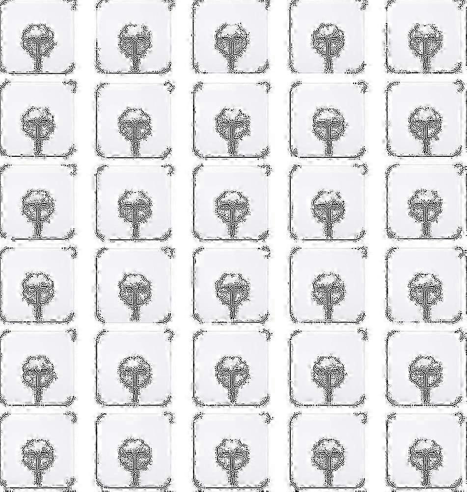 30 Pack Strong Adhesive Hooks 22lbs - Wall Hooks for Hanging Frames & Decor