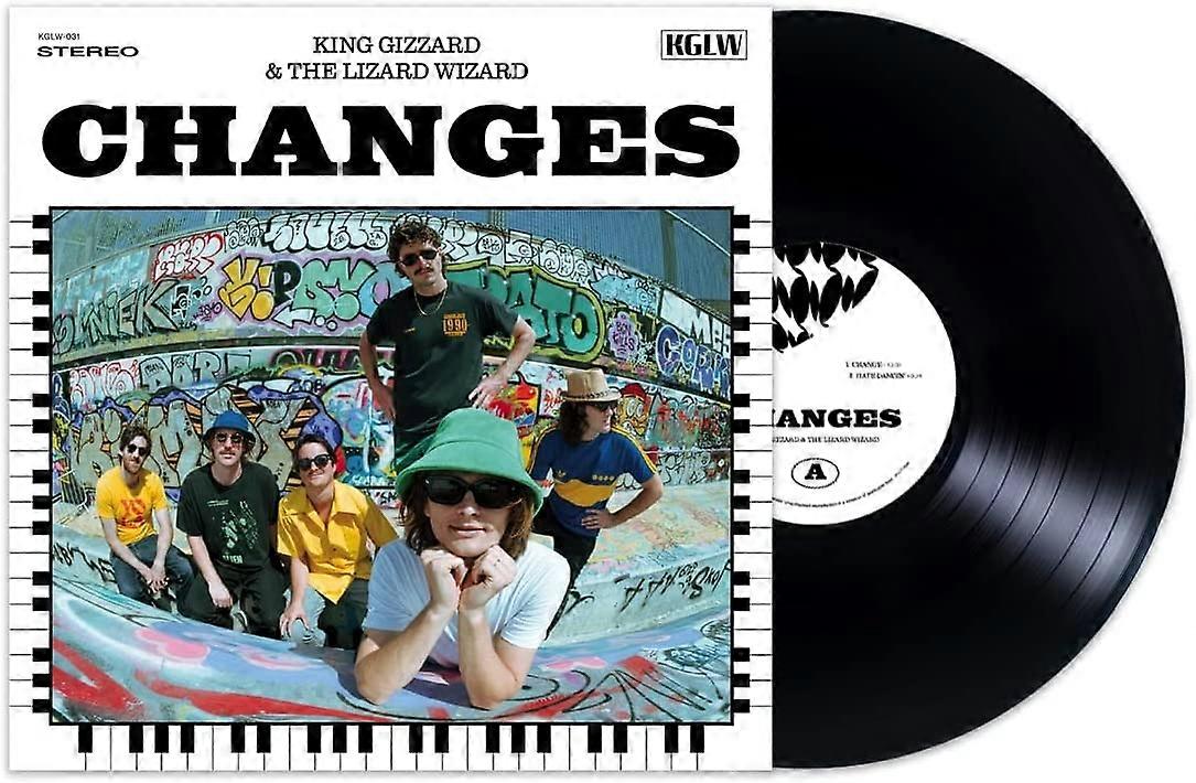 King Gizzard + The Lizard Wizard  - Changes (Black LP) [VINYL]