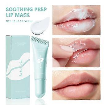 Maschera labbra peel-off lenitiva, esfoliante labbra rinfrescante, trattamento peel-off delicato per rimuovere le cellule morte, idratare e levigare le labbra, applicazione igienica e facile.