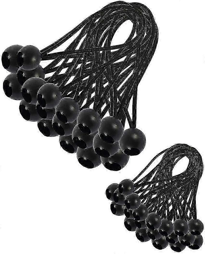30 Stück Elastikspanner, Planenspanner, Elastik Bungee, Elastikspanner