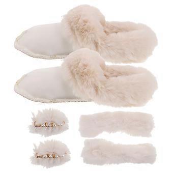 Warm Shoes Liner Plush Shoes Liners for Winter Protection 1Set
