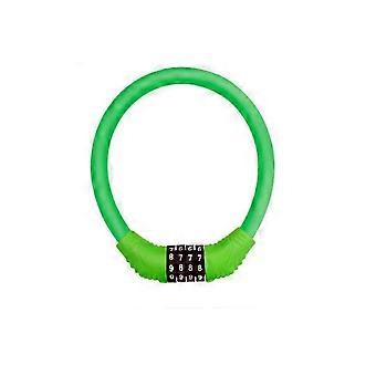 2pcs Bicycle Lock, Bicycle Lock With 4-digit Code And Metal Bicycle Lock