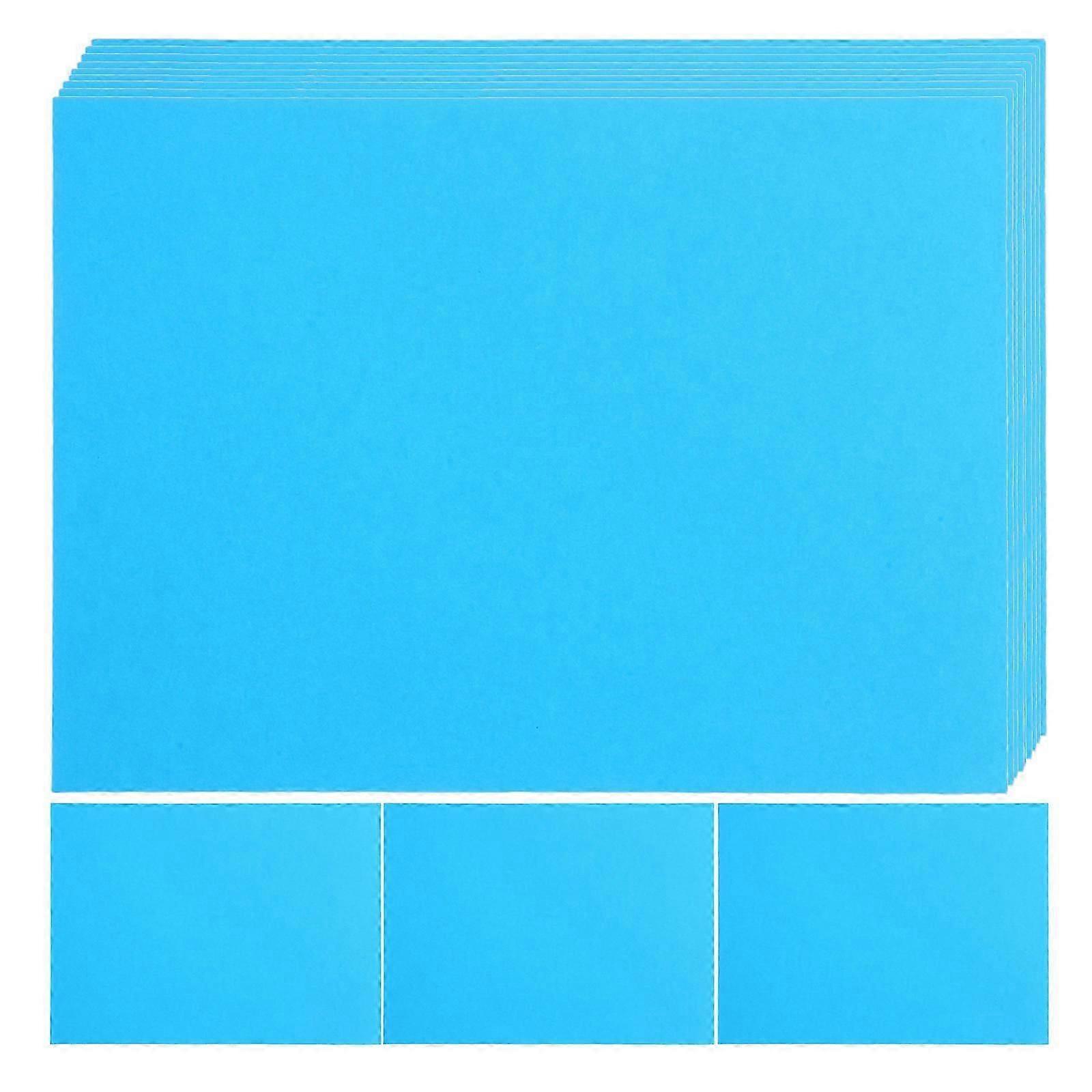 Blue Colored Copy Paper for Office Use 100Pcs A4 Printer Sheets