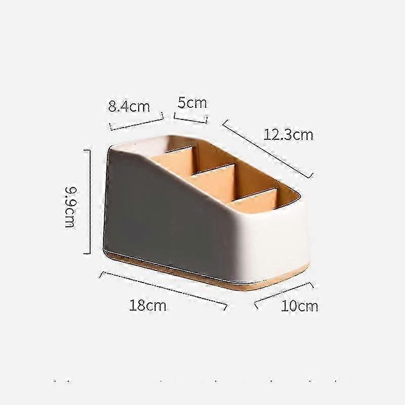 4 Compartment Remote Control Organizer, Remote Control Holder, Suitable For Storage