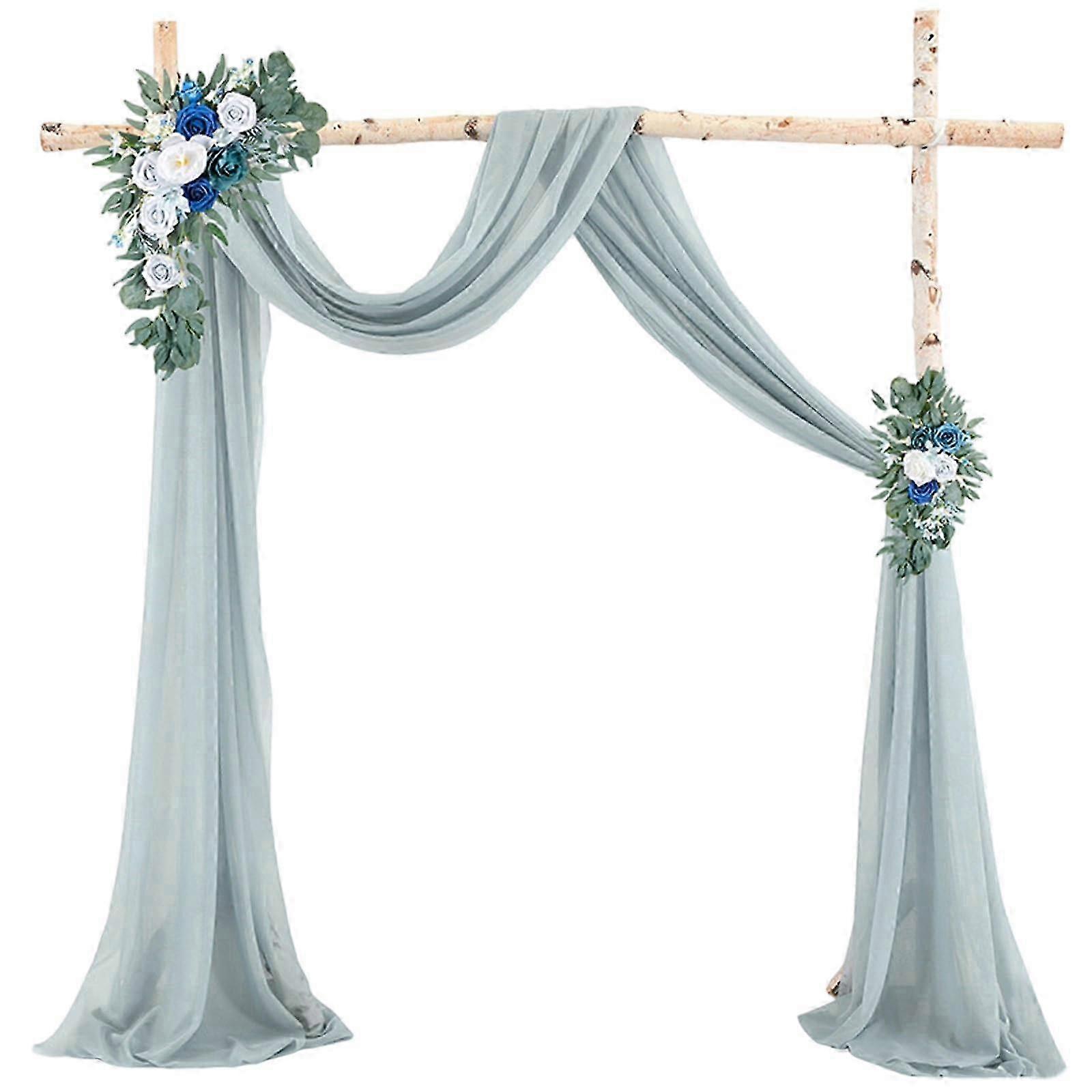 Versatile Terracotta Chiffon Photo Backdrop