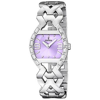 Festina Dame Quartz Analog Woman Watch with Stainless Steel Bracelet F16548/3