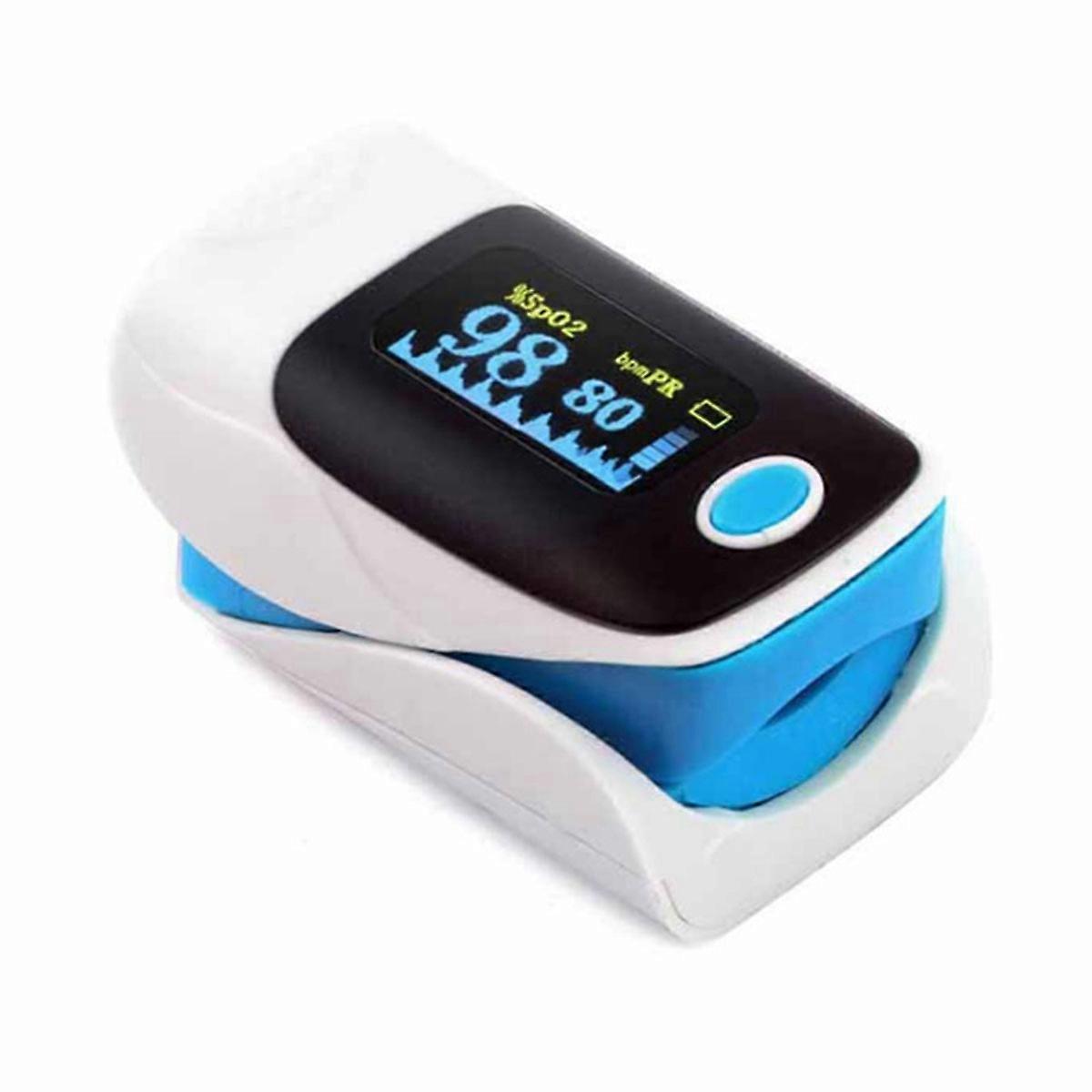 Stylish OLED Pulse Oximeter With Auto Shut-Off For Adventuring