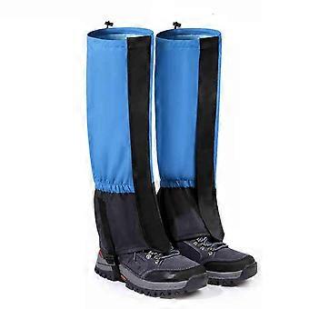 Waterproof Hiking Gaiters, Lightweight Adjustable Leg Gaiters for Snow, Mud and Mountain Climbing (Color 2)