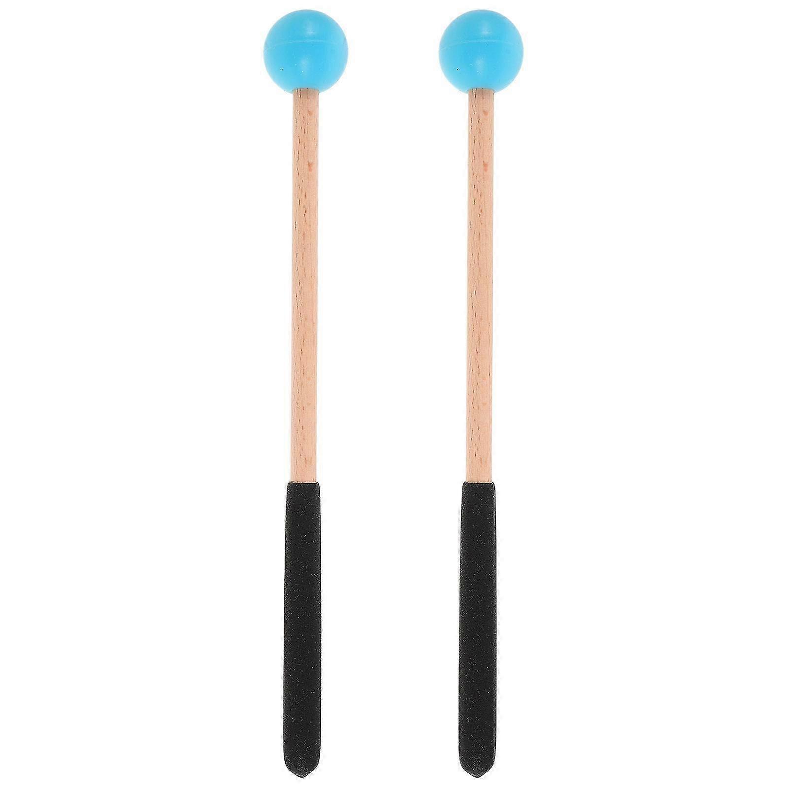 Wood Handle Rubber Tip Marimba Mallets