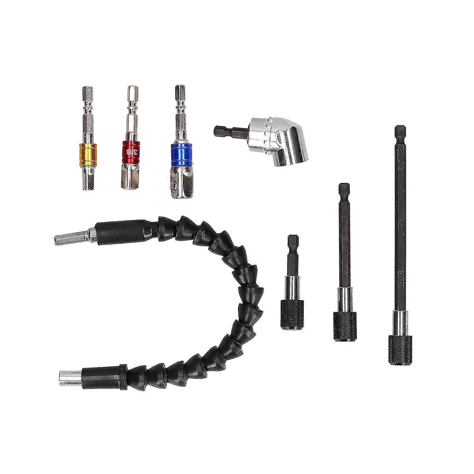 Angle Drill Adapter 105 Degree Right Angle Drill Attachment Alloy Sturdy Durable Convenient Efficient Hex Shank Drill Nut Driver Bit
