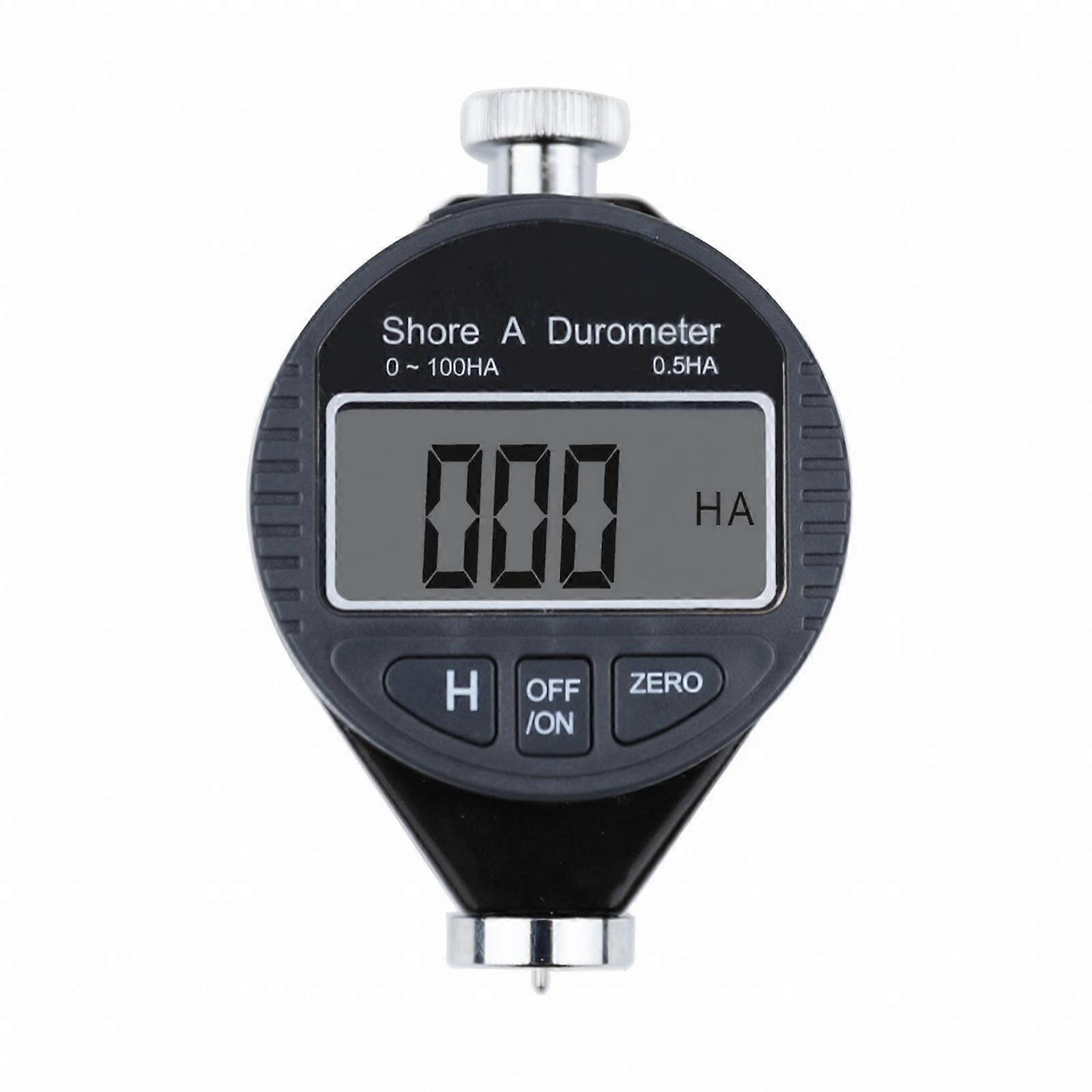 Handheld Digital Durometer Durometer Pointed Metal tip Tip, Compact Teardrop