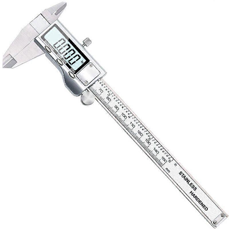 150mm Digital Workshop Caliper, IP20 - Model 1300EAPB - Precision Measuring Tool for the Workshop - Multiple Measuring Settings - Supplied