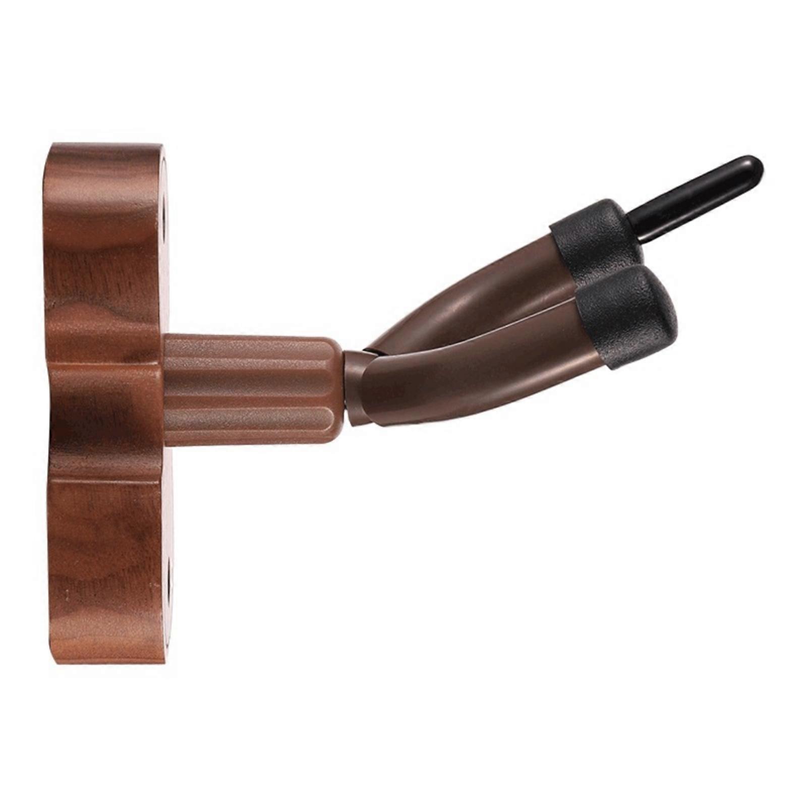 String Instrument Hook with Wood Base Wooden String Instrument Wall Storage