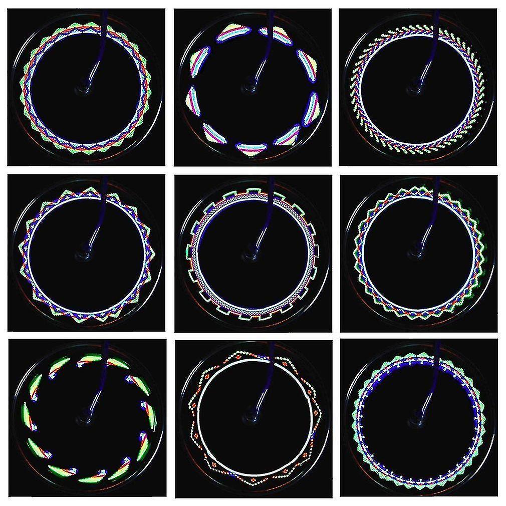 22 Led 15 Patterns Waterproof Super Bright Flashing Bicycle Wheels Spoke Light