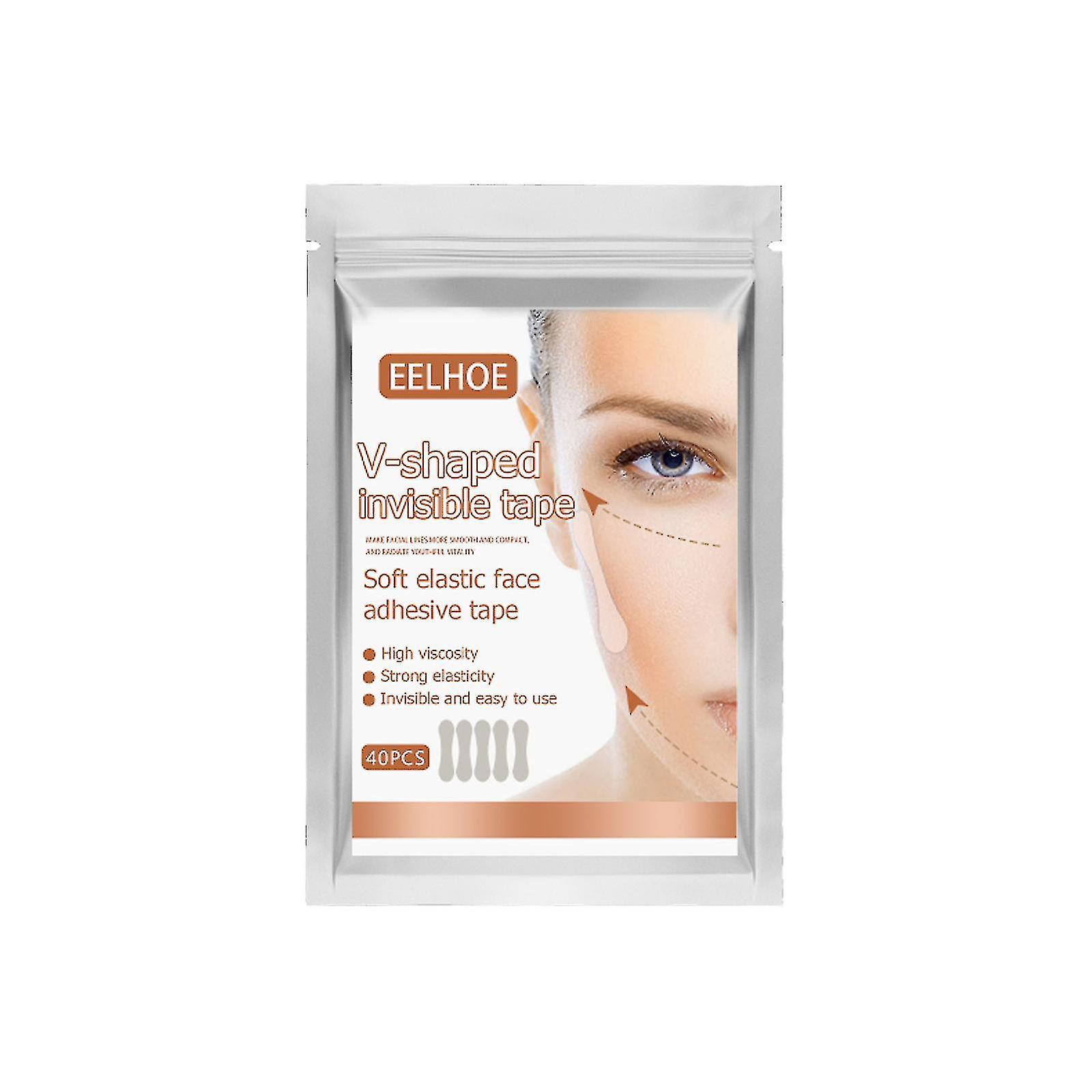 Eelhoe Face Lifting Stickers V Face Stickers Matte Invisible Stickers Lifting Tight Double Chin Facial Invisible Face Stickers