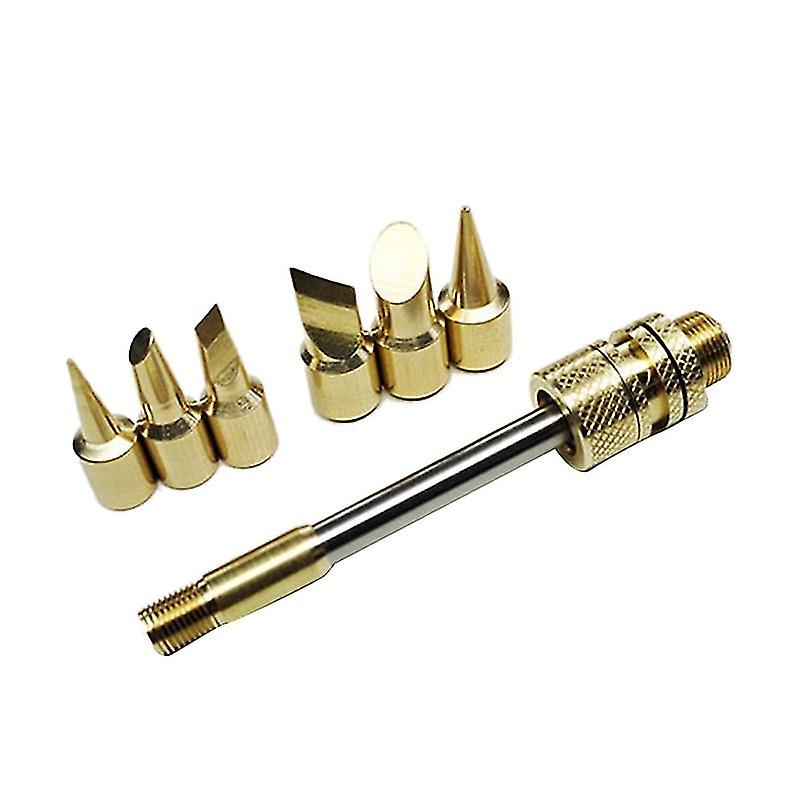 510 Electric Sing Iron Tip Replaceable S Iron Tip Tools 20-100w 6 Gol