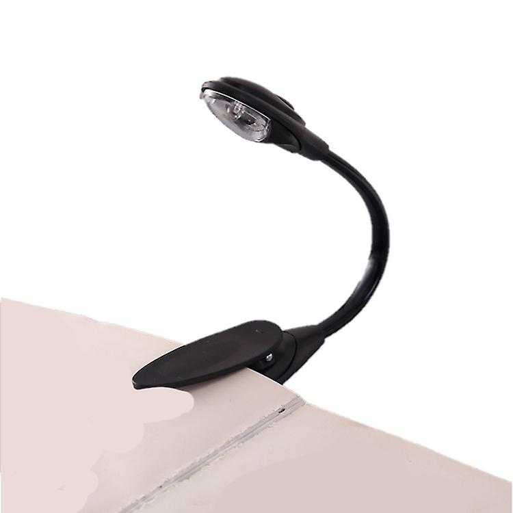 Book Light - Reading Light / Led Light With Clip Black