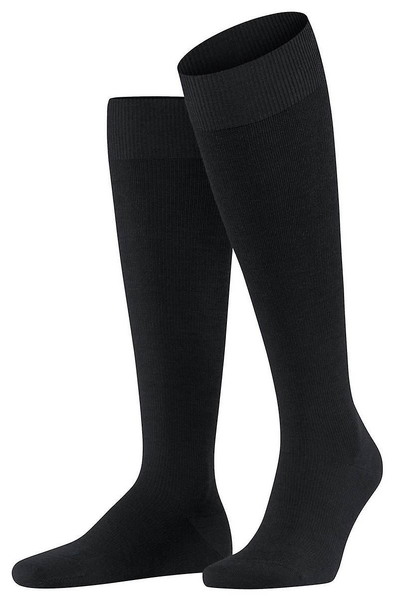 Falke Energizing Wool Knee High Socks - Black