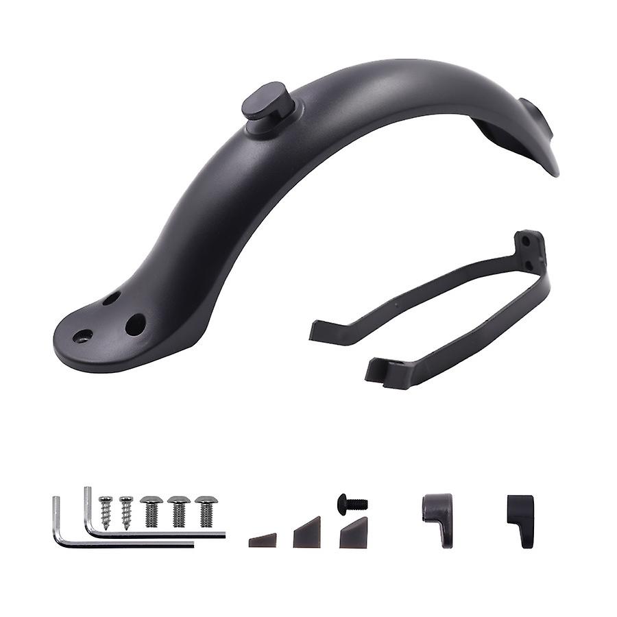Rear Mudguard Scooter Mudguard,ABS Lightweight Stable Mudguard Fender Bracket Mijia M365 Replacement Accessory
