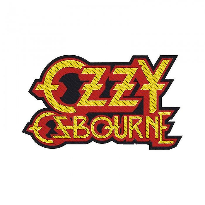 Ozzy Osbourne Logo Cut Out Patch