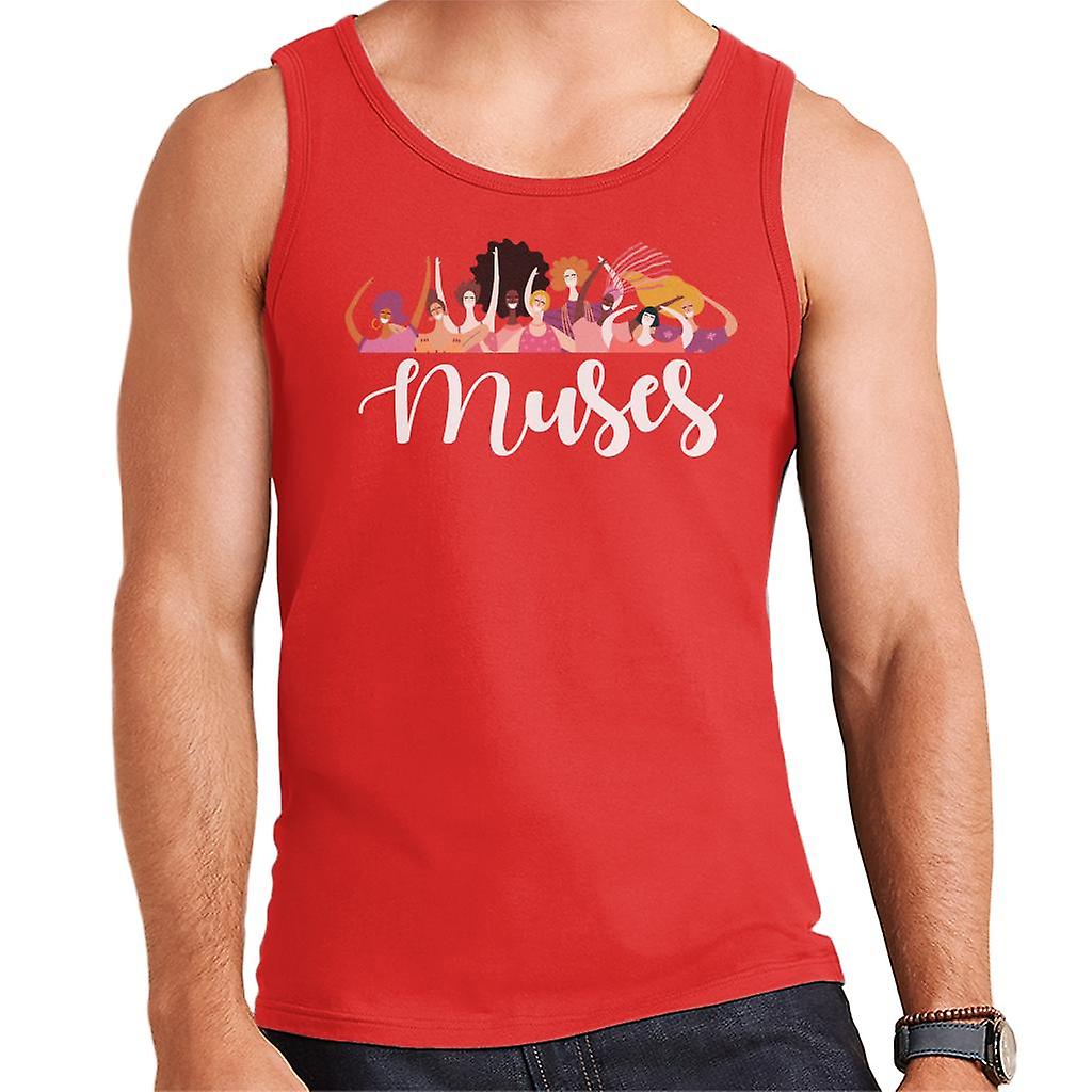 Dievča moc MUSES muži ' s vesta