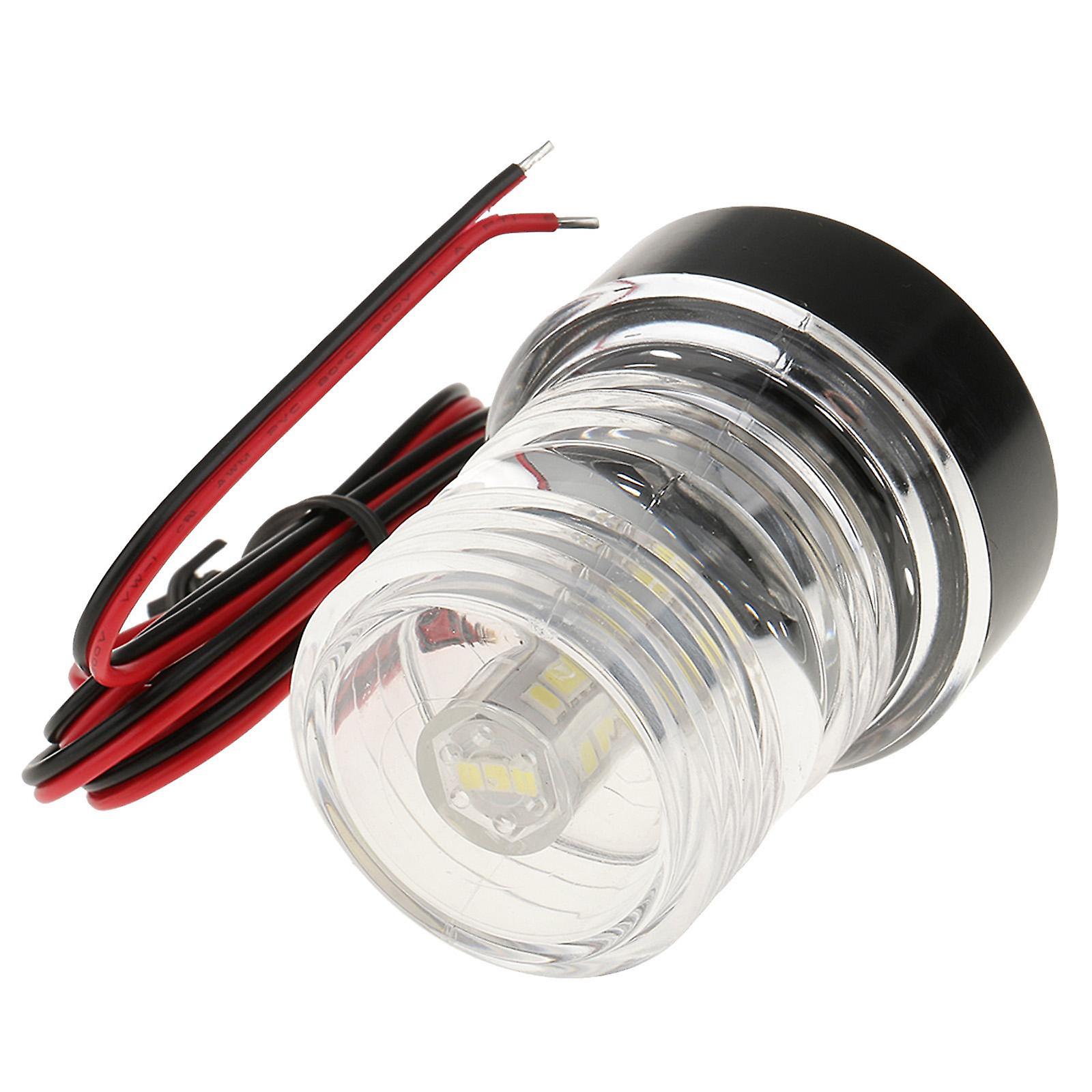 Marine Bateau Yacht Lumière Ronde 360 Degrés Blanc LED Ancre Navigation Lumière