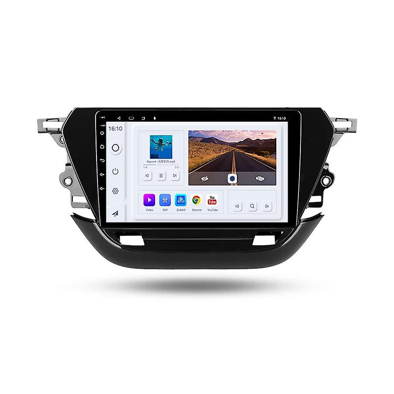 Carplay Car Radio For Opel Corsa F 2019 - 2023 Multimedia video Player Android Auto 4G GPS 2 din