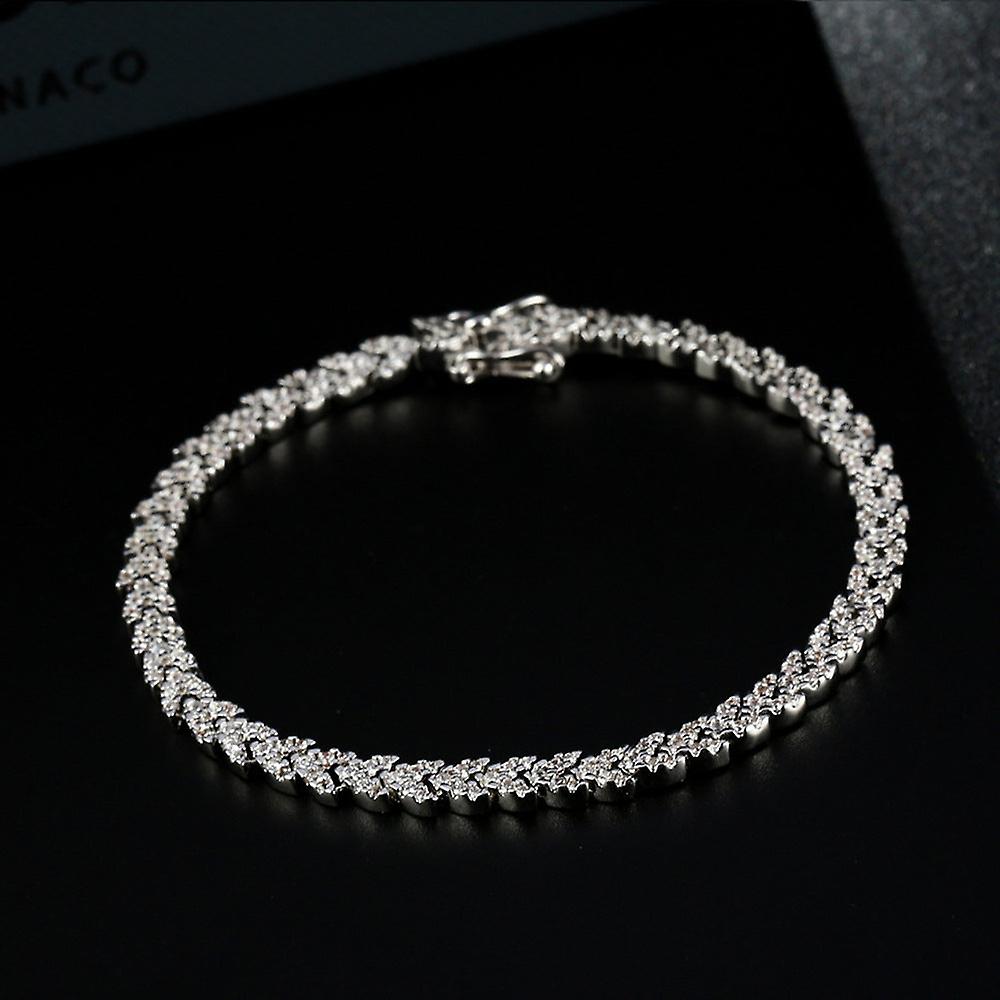 Women's Sterling Silver Wheat Ear Bracelet