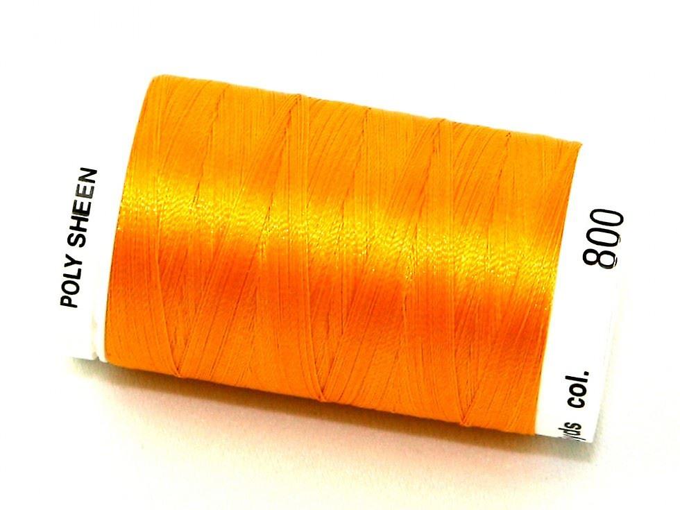 Mettler Polysheen 刺绣线 800 金杆 - 每根 800 米