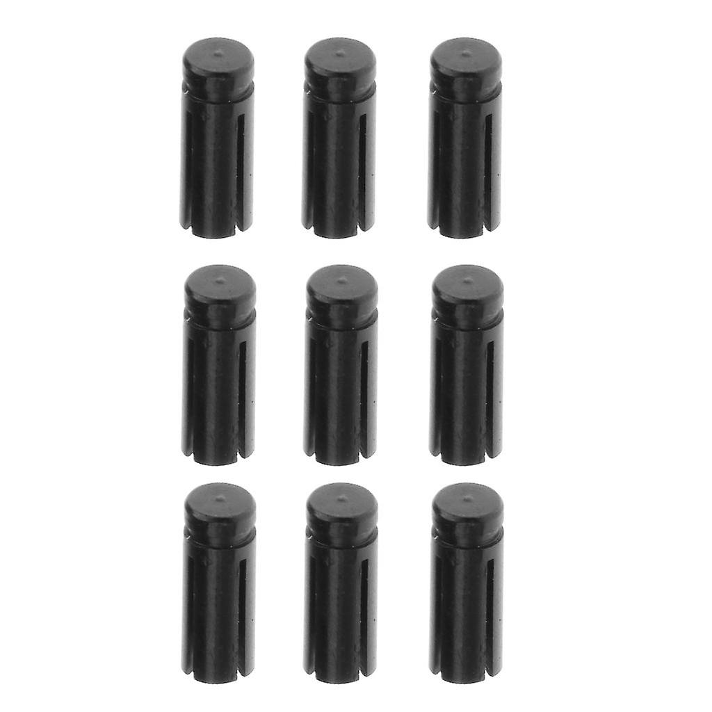 9 stycken Aluminium Flygskydd Sparare Dart Tillbehör Universal Svart