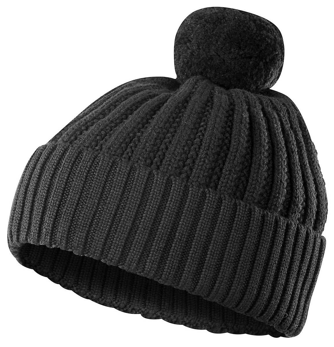 Falke Capsule Trekking Bobble Beanie - Black