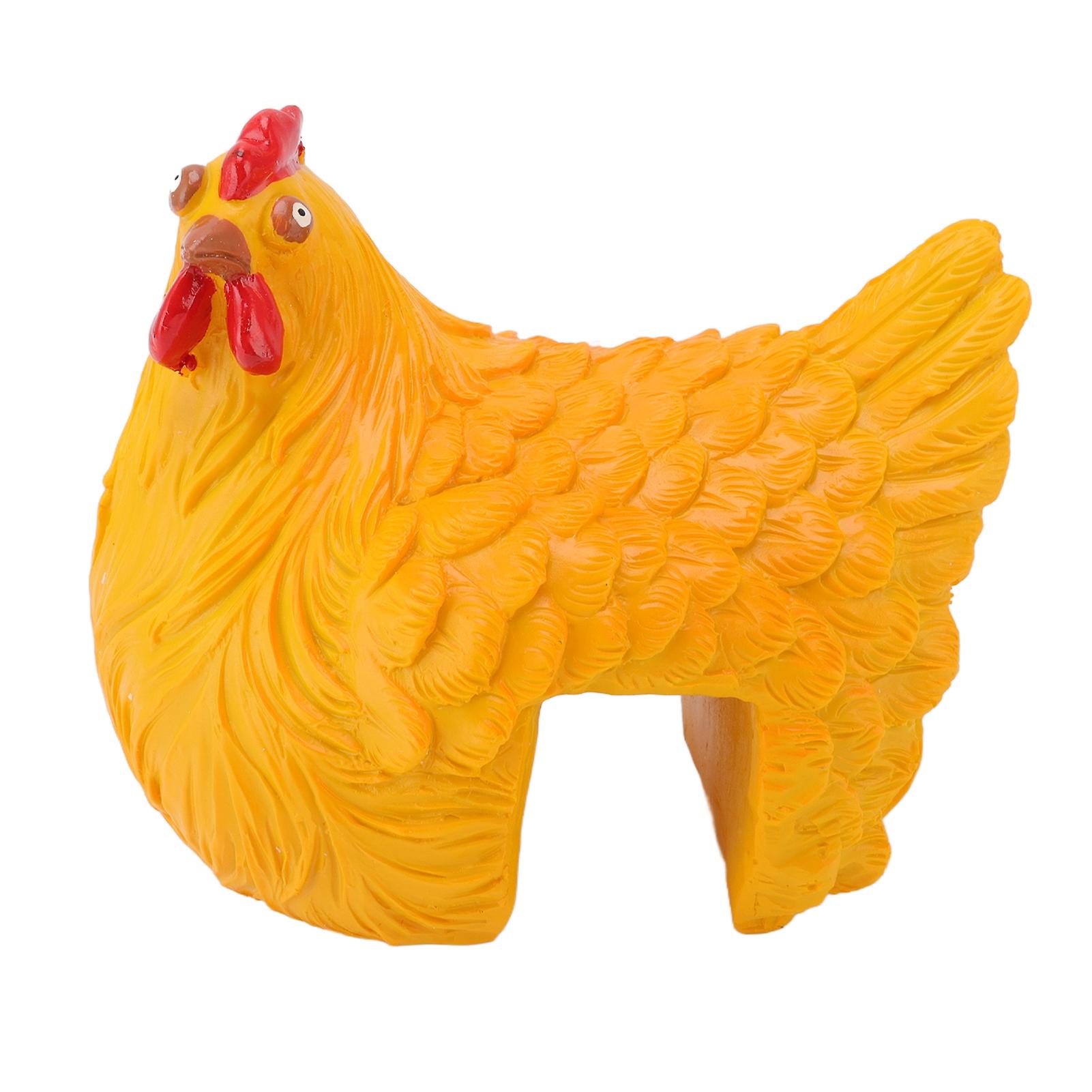 Decorative Resin Chicken Ladder for Garden and Backyard