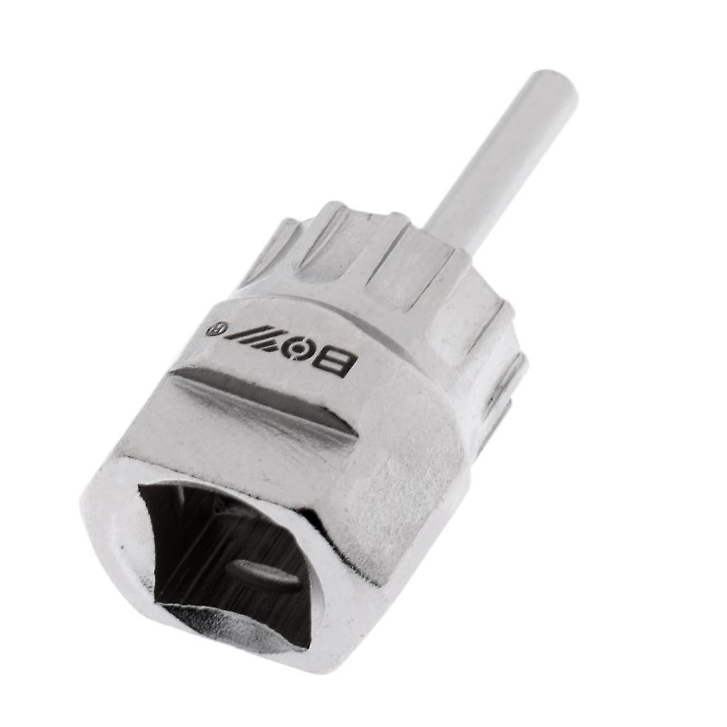 Bicycle Cassette Flywheel Freewheel Lockring Remover Tool with Guide Pin