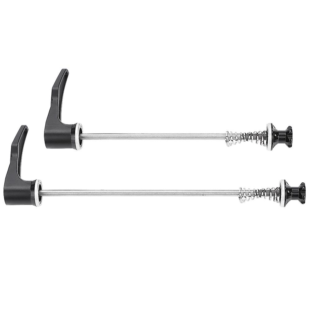 2 Pack Quick Release Skewers for Mountain Bikes (Black 100/130)