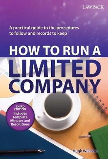 How To Run A Limited Company by Hugh Williams Paperback