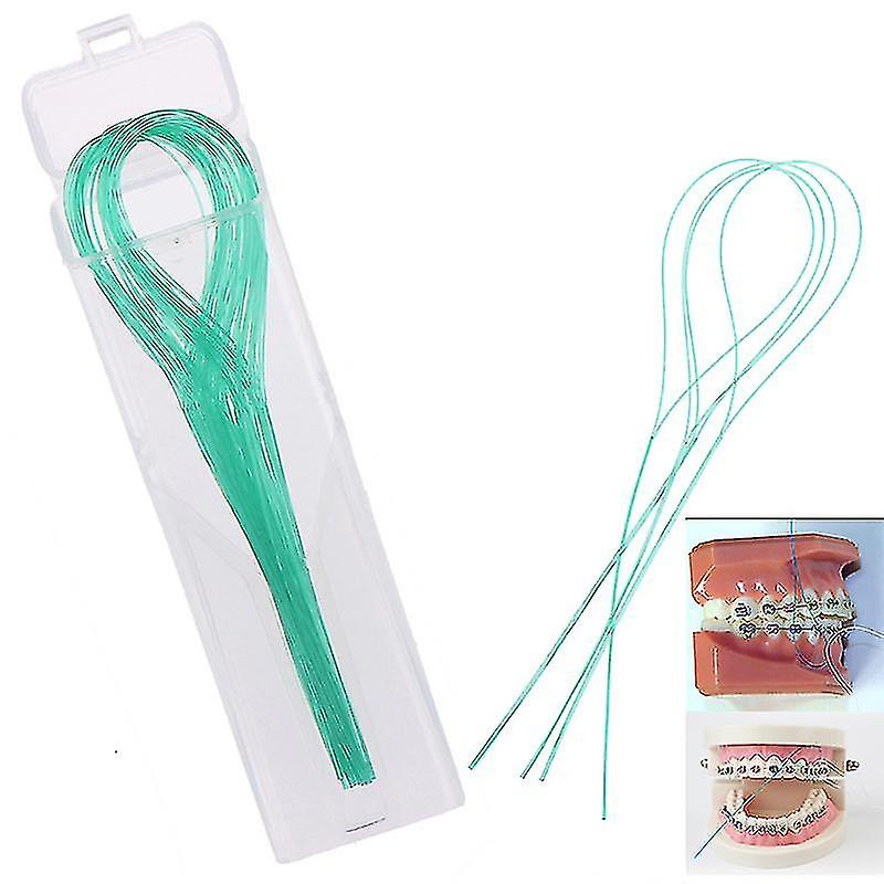50 stuks tandzijde inrijgers - tandhouders voor gebruik tussen orthodontische beugels en bruggen