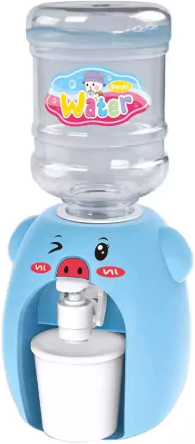 Mini drikkevand springvand sjovt legetøj Legehus legehus spil legetøj (blå)